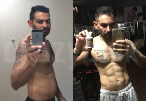 Balwinder used clenbutrol for 5 weeks to get his six pack